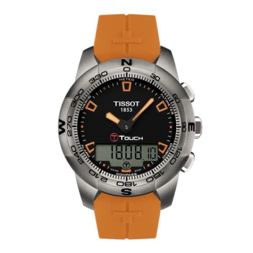 Tissot T-Touch II Orange Rubber Ti